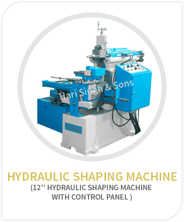 Hydraulic shaping machine