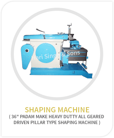 Shaping machine 36" PADAM